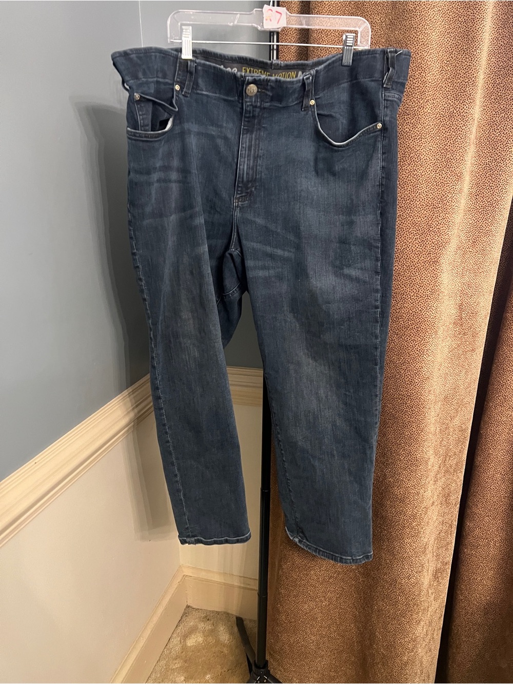 Lee Men's Indigo Straight Jeans 46 X 29
